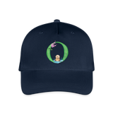 Kinder Snapback Cap personalisiert –  mit Anfangsbuchstaben "O" - Navy
