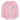 Baby Sweatshirt personalisiert – Bio-Baumwolle Buchstabe "I" - Hellrosa
