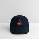 Kinder Snapback Cap personalisiert –  mit Anfangsbuchstaben "A" - Navy