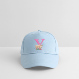 Kinder Snapback Cap personalisiert –  mit Anfangsbuchstaben "Y" - Hellblau
