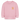 Baby Sweatshirt personalisiert – Bio-Baumwolle Buchstabe "R" - Hellrosa
