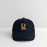 Kinder Snapback Cap personalisiert –  mit Anfangsbuchstaben "R" Rosie - Navy
