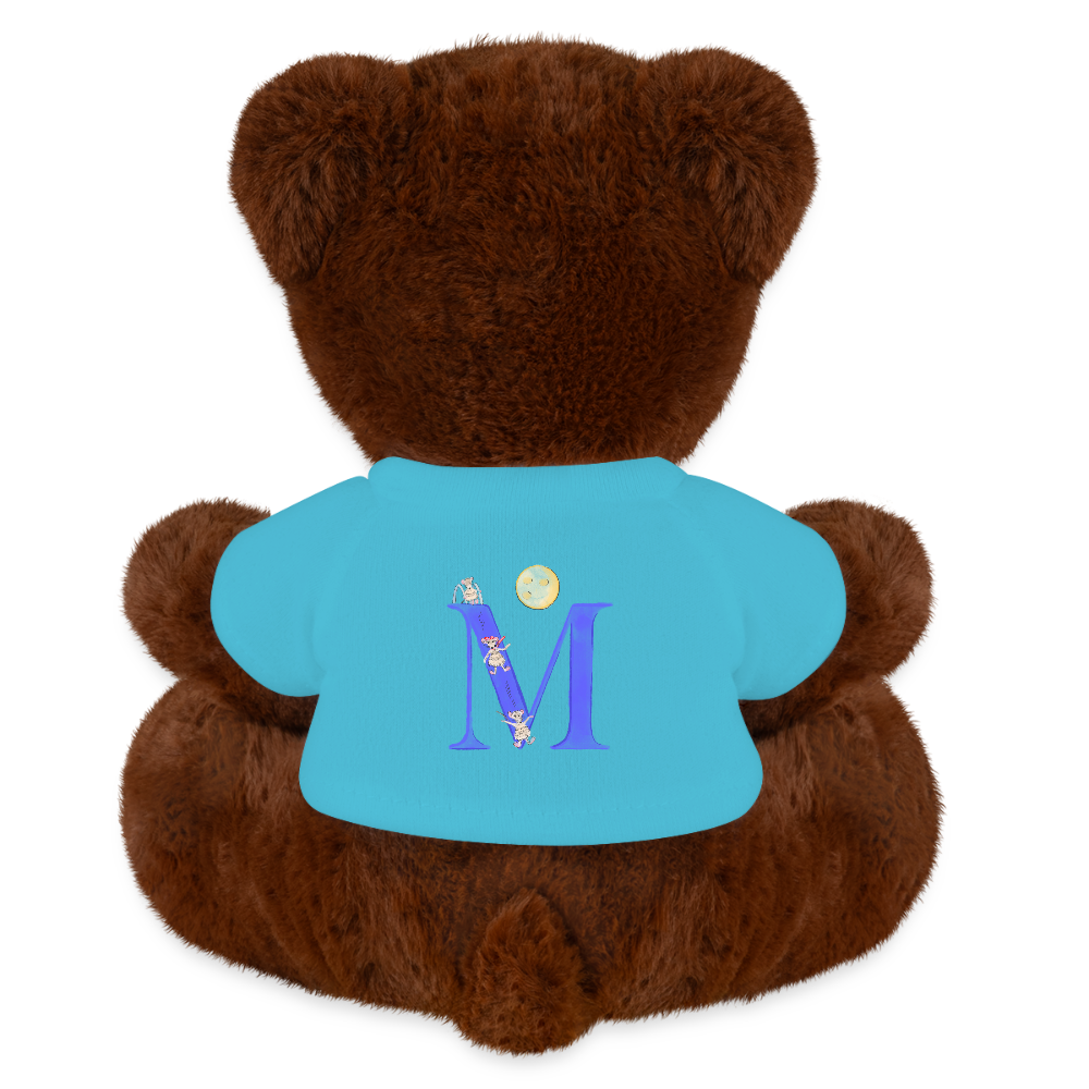 MiniFeet® RecycelBär® Braun - Atollblau
