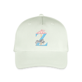 Kinder Snapback Cap personalisiert –  mit Anfangsbuchstaben "Z" - Helles Mintgrün