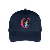 Kinder Snapback Cap personalisiert –  mit Anfangsbuchstaben "C" - Navy
