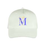 Kinder Snapback Cap personalisiert –  mit Anfangsbuchstaben "M" - Helles Mintgrün
