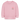Baby Sweatshirt personalisiert – Bio-Baumwolle Buchstabe "N" - Hellrosa