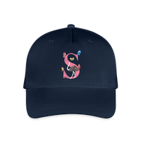 Kinder Snapback Cap personalisiert –  mit Anfangsbuchstaben "S" - Navy