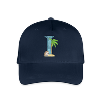 Kinder Snapback Cap personalisiert –  mit Anfangsbuchstaben "I" - Navy