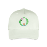 Kinder Snapback Cap personalisiert –  mit Anfangsbuchstaben "O" - Helles Mintgrün