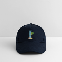 Kinder Snapback Cap personalisiert –  mit Anfangsbuchstaben "I" - Navy
