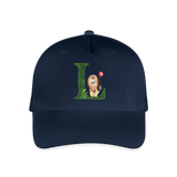 Kinder Snapback Cap personalisiert –  mit Anfangsbuchstaben "L" - Navy