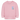 Baby Sweatshirt personalisiert – Bio-Baumwolle Buchstabe "E" - Hellrosa