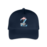 Kinder Snapback Cap personalisiert –  mit Anfangsbuchstaben "Z" - Navy