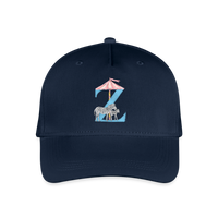 Kinder Snapback Cap personalisiert –  mit Anfangsbuchstaben "Z" - Navy
