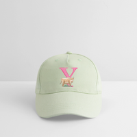 Kinder Snapback Cap personalisiert –  mit Anfangsbuchstaben "Y" - Helles Mintgrün